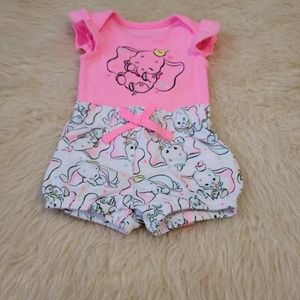 Disney Dumbo Onesie and Bubble Shorts